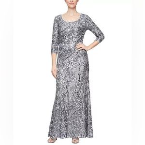 Alex Evenings Sequined Gown